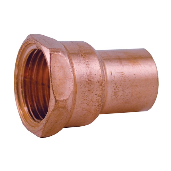 3/4in. C x 1/2in. FIP Wrot Copper Female Adapter